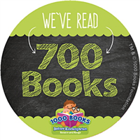 1000 Books Before Kindergarten - 700 Badge