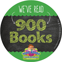 1000 Books Before Kindergarten - 900 Badge